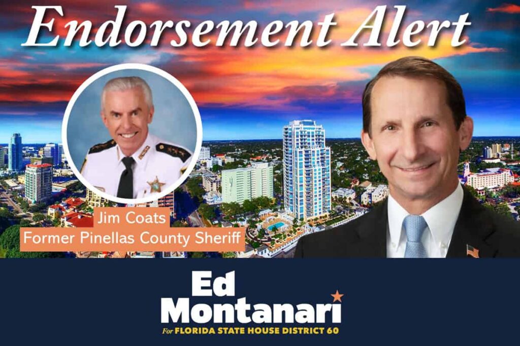 Ed Montanari earns endorsement from former Pinellas Sheriff Jim Coats